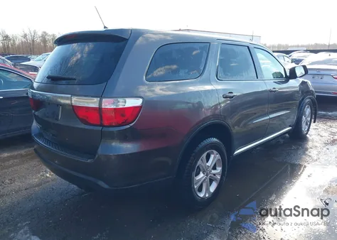 2013 Dodge Durango Sxt z USA, uszkodzony, nr VIN 1C4RDHAG8DC687724